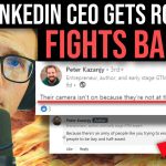 LinkedIn CEO responds to online criticism.