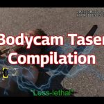 Bodycam taser footage compilation with graphics