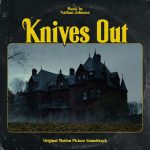 Knives Out soundtrack cover with mysterious mansion.