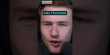 Person speaking about emotional meltdowns.