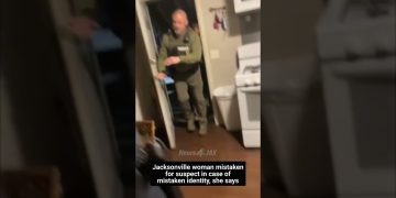 Officers enter house, mistaken identity incident.