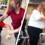 Two different street and indoor brawl scenes.