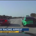 Cars racing, highway arrest in Seffner, Florida