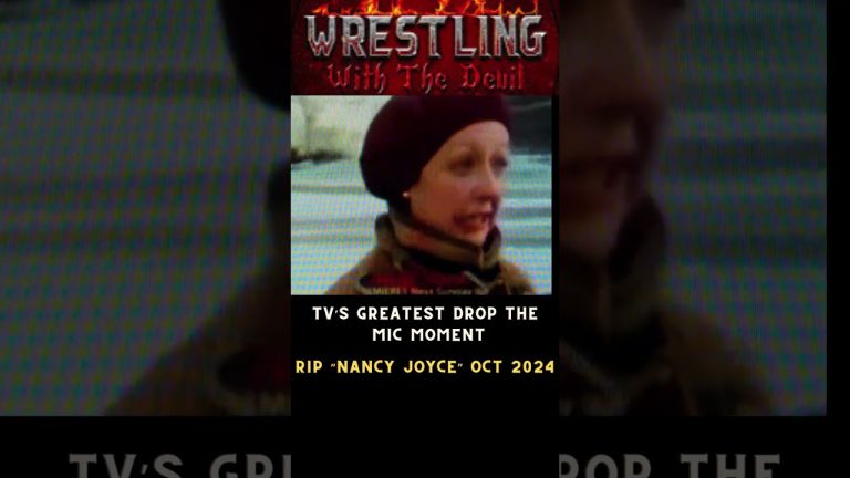 Wrestling show poster with tribute message.