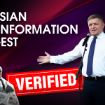 Russian Disinformation Digest cover image, verified.