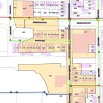 Detailed street map with property boundaries and numbers.