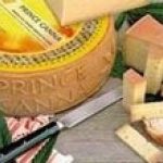 Cannabis-infused cheese with bread and knife