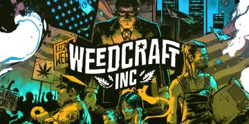 Weedcraft Inc game cover art illustration.