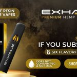 Disposable Delta 8 vape offer, six flavors available.