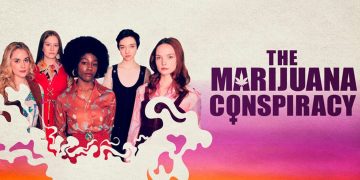 The Marijuana Conspiracy movie poster with five women.