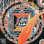 Colorful album cover with abstract patterns and fish.