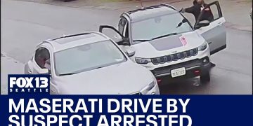 Maserati drive-by suspect arrested in Seattle.