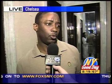 Man interviewed on Fox 5 News in Chelsea